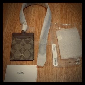 COPY - New Coach Signature Lanyard